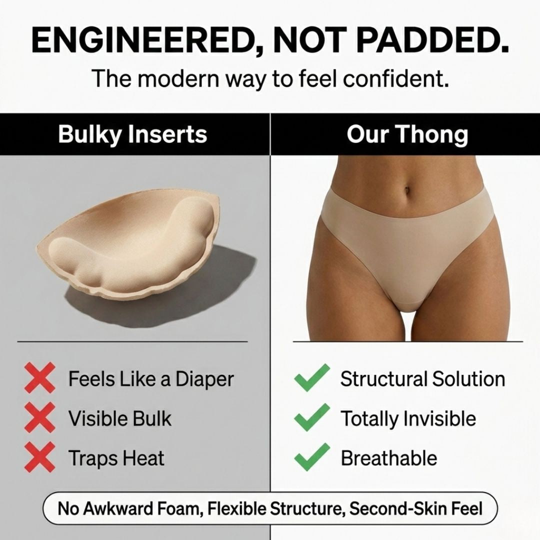 Invisible Camel Toe Thong - High/Low Rise