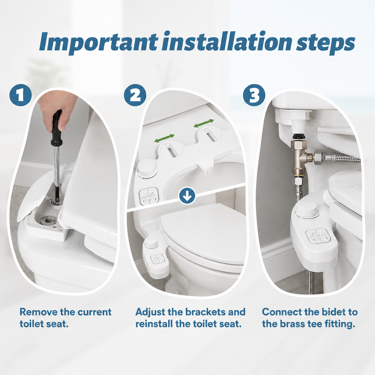 Zevlor™ Bidet Attachment — Fresh, Clean & Paper-Free in Seconds