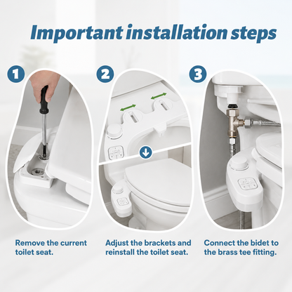 Zevlor™ Bidet Attachment — Fresh, Clean & Paper-Free in Seconds