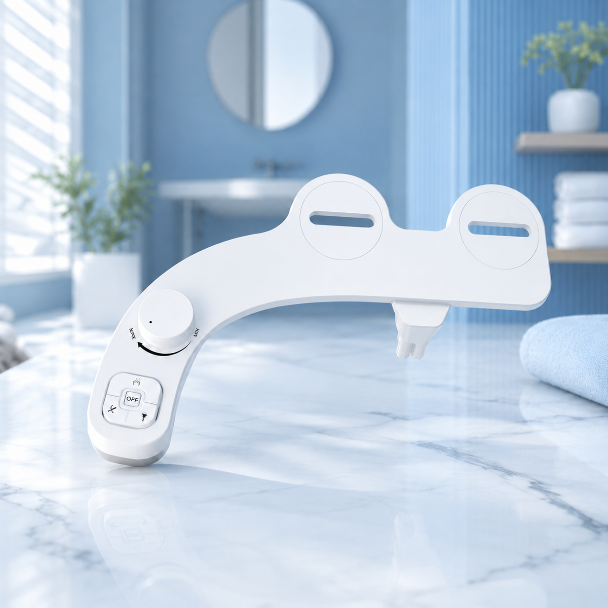 Zevlor™ Bidet Attachment — Fresh, Clean & Paper-Free in Seconds