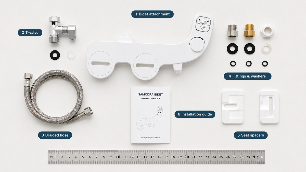 Zevlor™ Bidet Attachment — Fresh, Clean & Paper-Free in Seconds